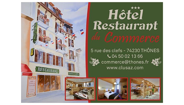 Hôtel Restaurant du Commerce***